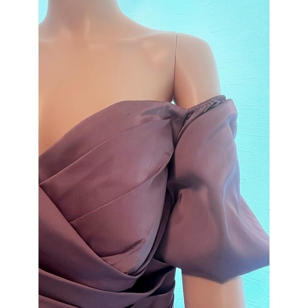 Off Shoulder Gown Cosplay Theater Regency Formal Dress Plus Size 2X approx Mauve - Picture 4 of 16
